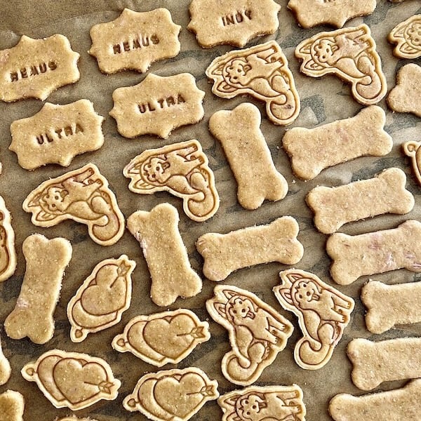 Biscuits des chiens perchés