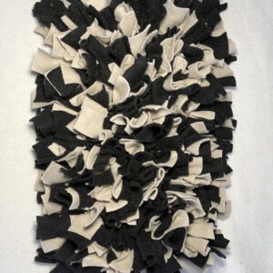 Tapis de fouille – Taille M – Couleur noir et beige
