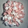 Tapis de fouille – Taille S – Couleur blanc et rose